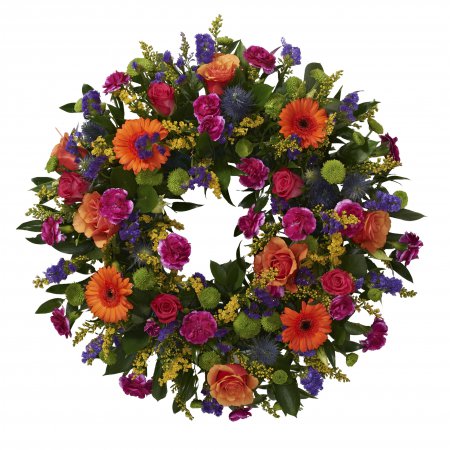 Wreath SYM - colourful